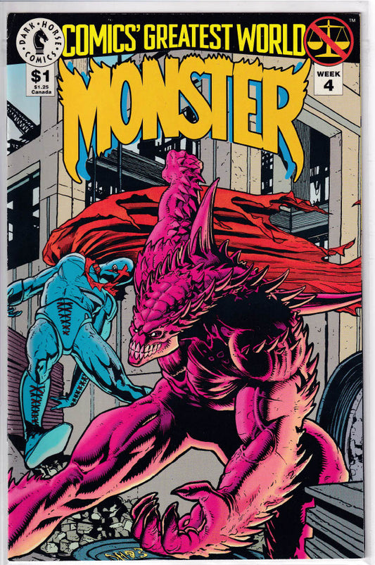 Comics Greatest World Monster Week 4 (1993)