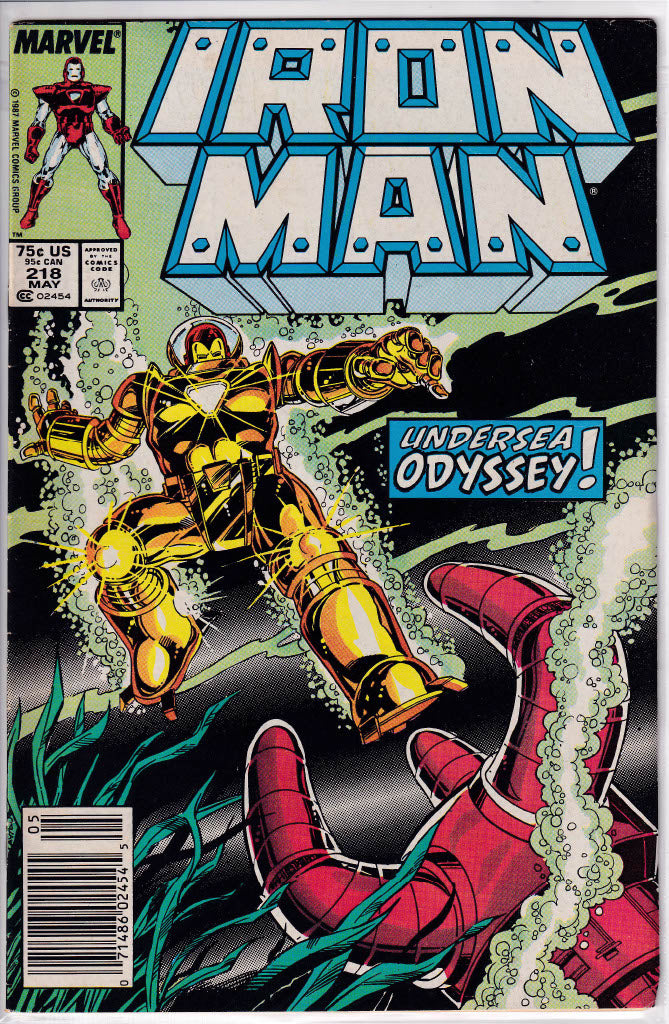 Iron Man #218 (1987)