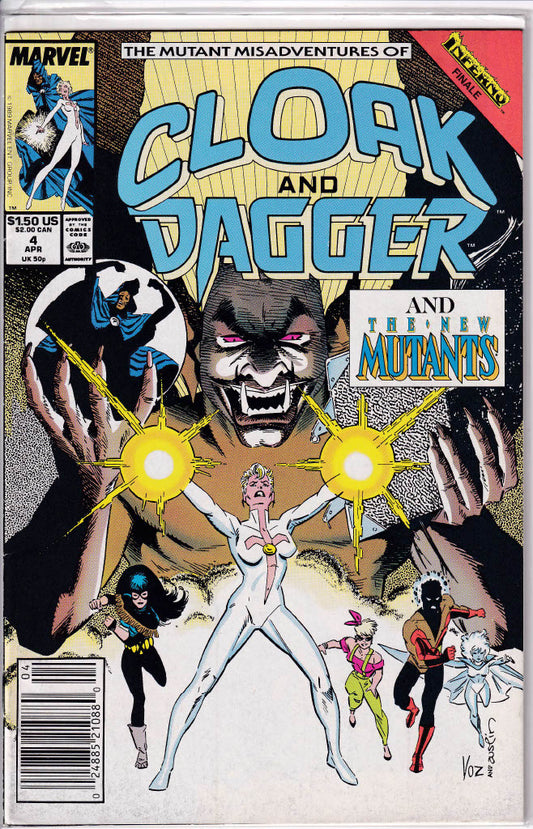 Mutant Misadventures of Cloak and Dagger #4 (1989)